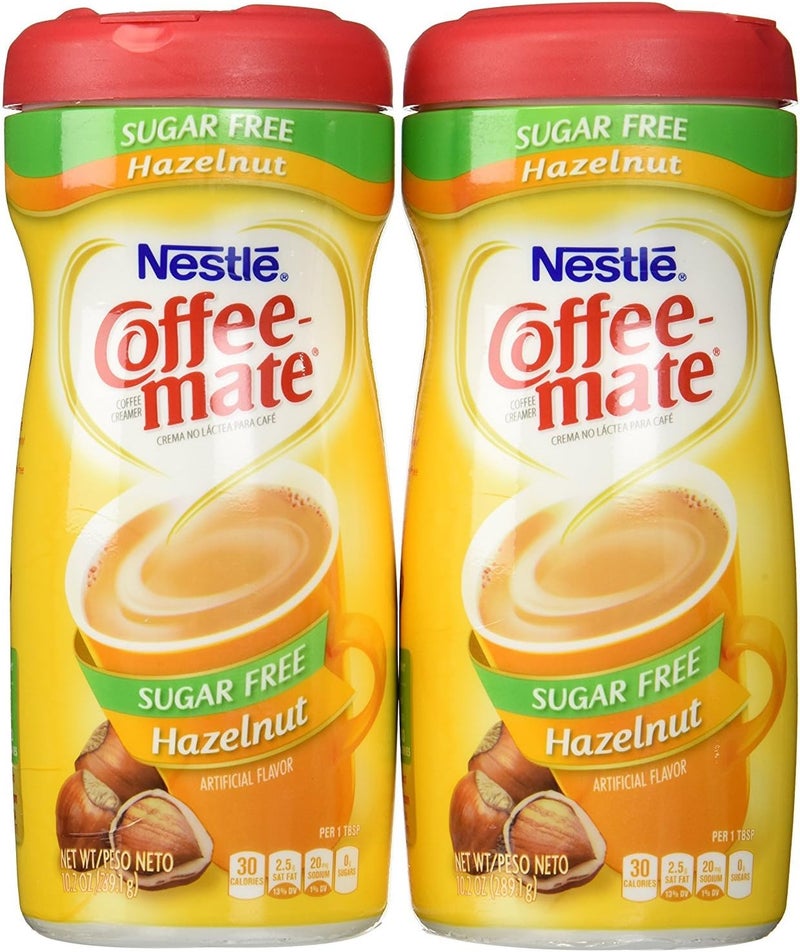 Nestlé كريم القهوة خالي من السكر بنكهة البندق من نستله كوفي ميت - Image 1
